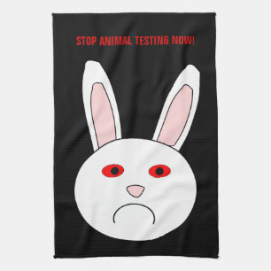 Stop Animal Testing Now Kitchen To Tea Towel