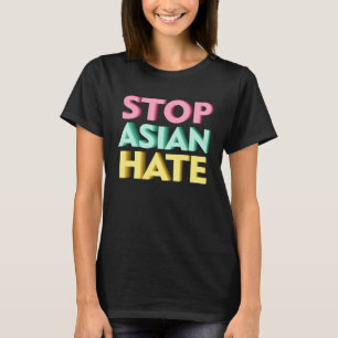 Stop Asian Hate Retro T-Shirt
