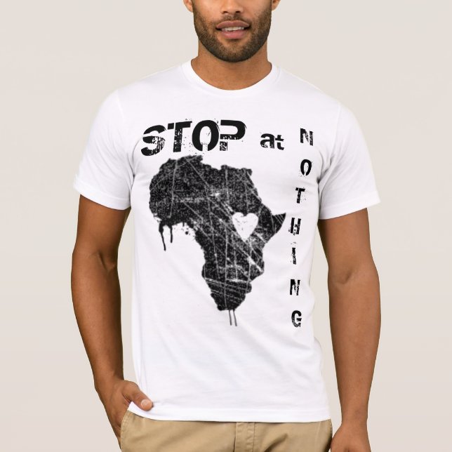 Stop at nothing Kony 2012 shirt (Front)