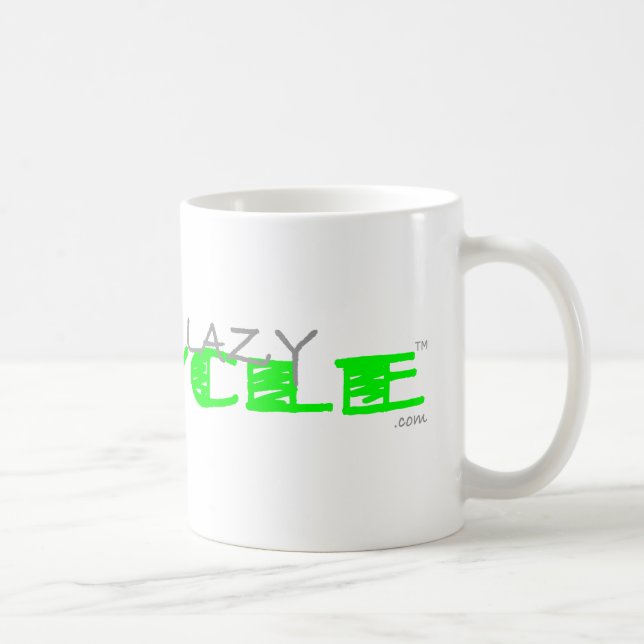 Stop Being Lazy RECYCLE - COFFEE MUG (Right)