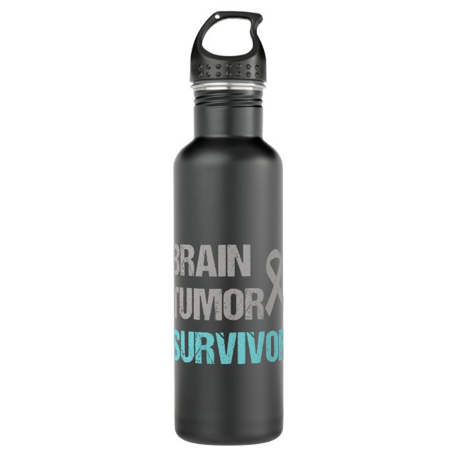 stop brain tumour-n2HAI.png 710 Ml Water Bottle (Front)