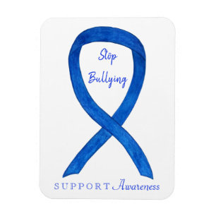 Stop Bullying Awareness Ribbon Customised Magnets
