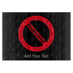 Stop Bullying-Logo by Shirley Taylor Cutting Board
