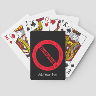 Stop Bullying-Logo by Shirley Taylor Playing Cards