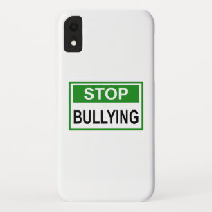 Stop Bullying Sign green Case-Mate iPhone Case