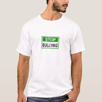 Stop Bullying Sign green