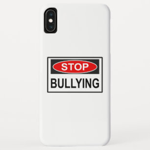 Stop Bullying Sign red Case-Mate iPhone Case