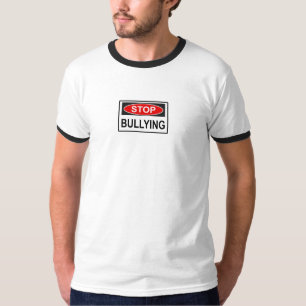 Stop Bullying Sign red T-Shirt
