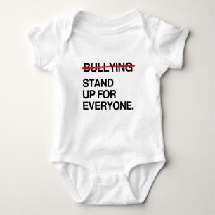 STOP BULLYING STAND UP FOR EVERYONE BABY BODYSUIT