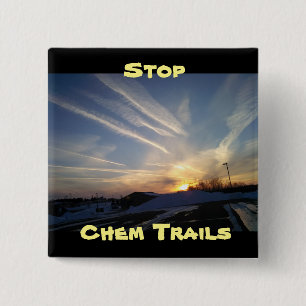 Stop Chem Trails, anti Chem Trail Button