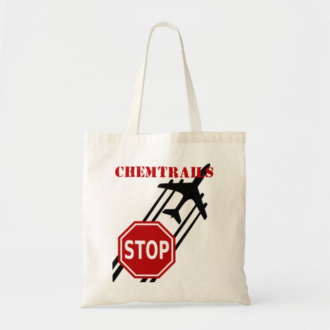 Stop Chemtrails bag (Front)