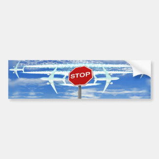 Stop Chemtrails Bumper Sticker
