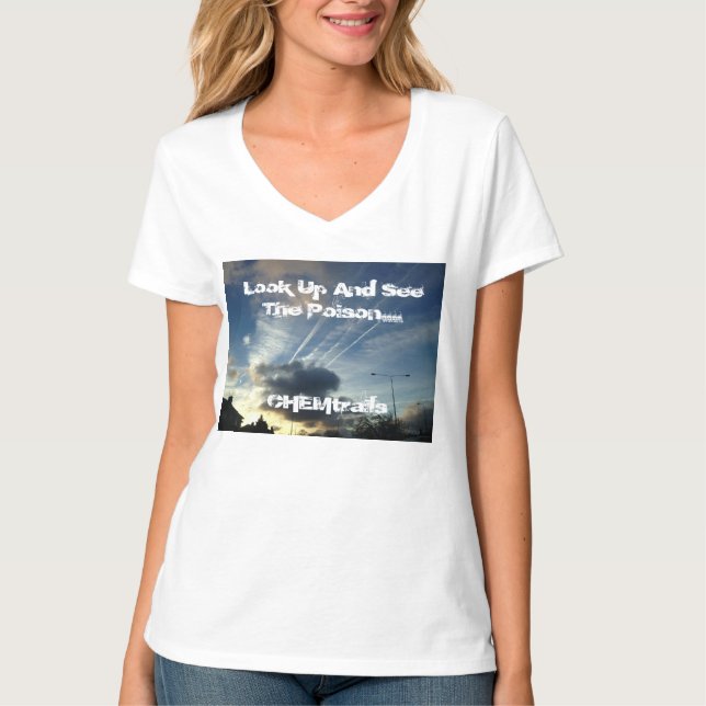 Stop CHEMtrails T-Shirt (Front)
