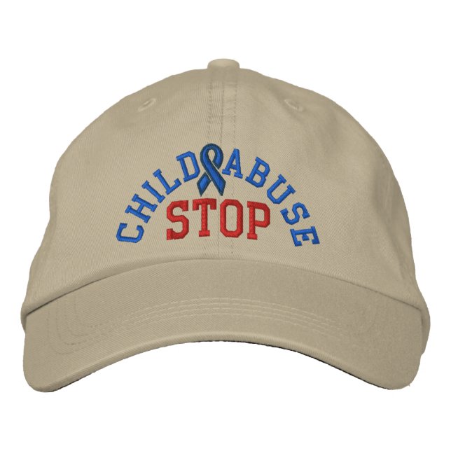 STOP CHILD ABUSE Cap by SRF (Front)