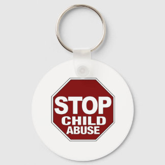 Stop Child Abuse Key Ring