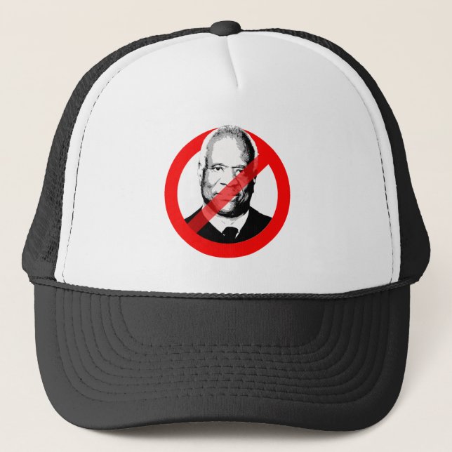 STOP CLARENCE THOMAS TRUCKER HAT (Front)