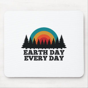 Stop Climate Change Save The Planet Earth Day Mouse Pad