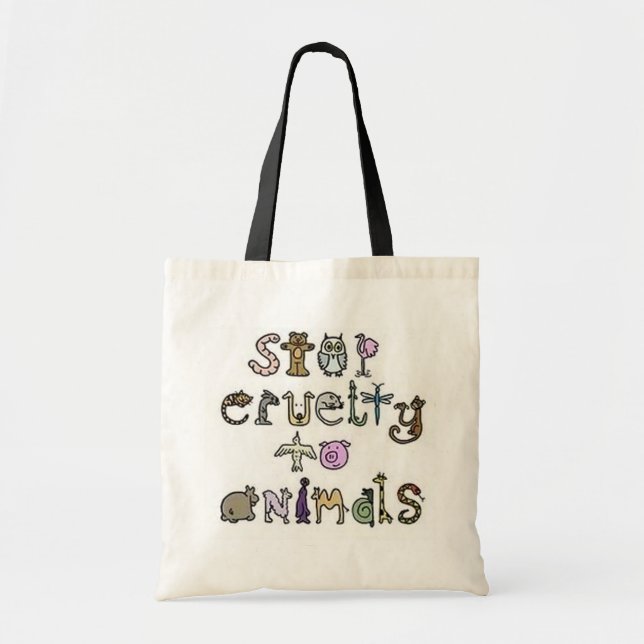Stop Cruelty Bag (Front)