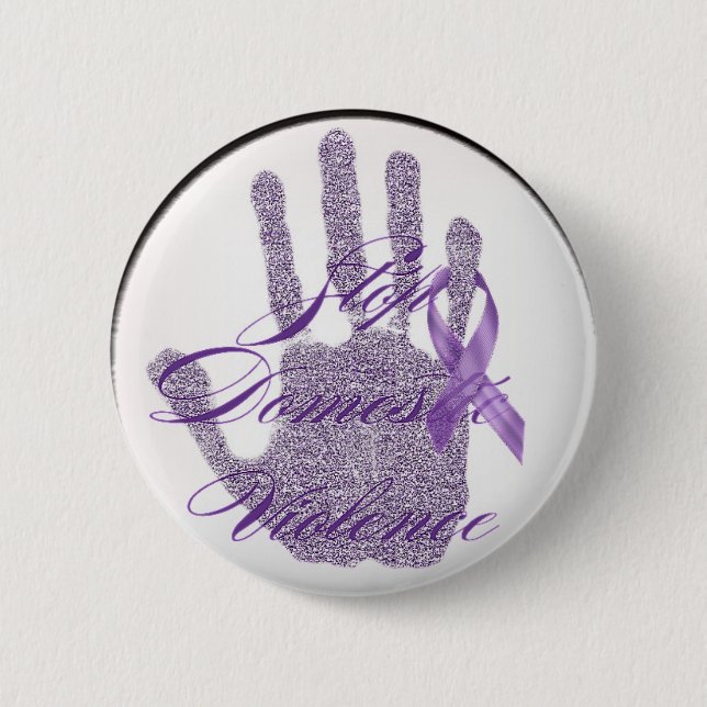 Stop domestic violence button (Front)