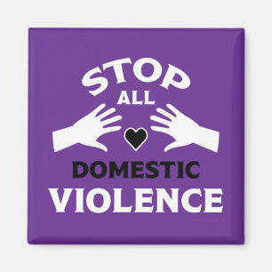 Stop Domestic Violence Magnet