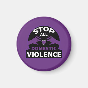 Stop Domestic Violence Magnet