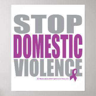 Stop Domestic Violence Poster
