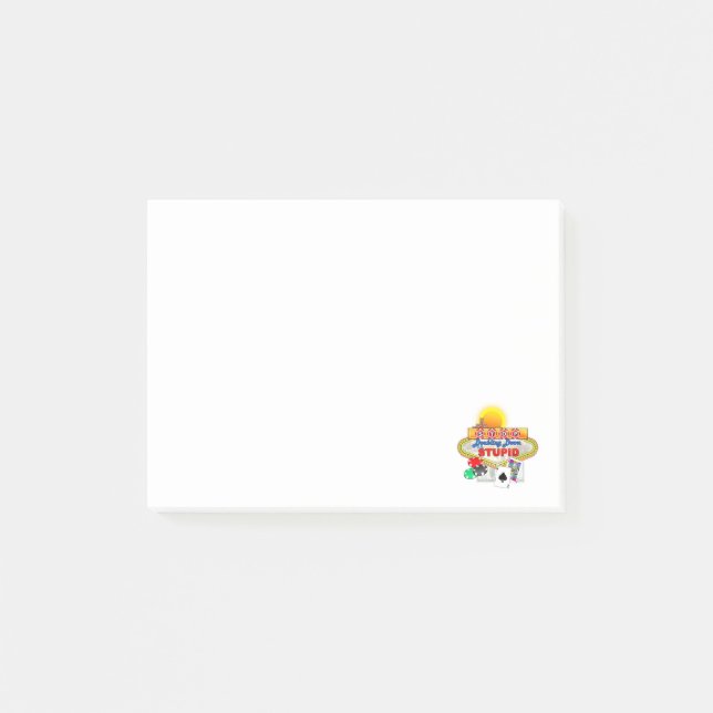 Stop Doubling Down on Stupid Post-Notes Post-it Notes (Front)