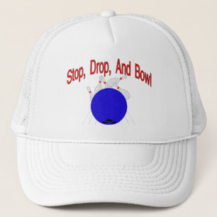 Stop Drop Bowl Trucker Hat