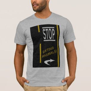 Stop Eating Animals Vegan T-Shirt