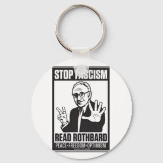 Stop Fascism Key Ring