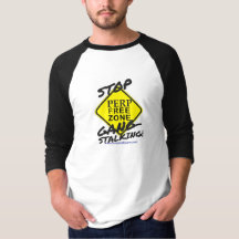 STOP GANG STALKING MEN'S BASEBALL T SHIRT