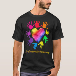 Stop Gendercide Awareness Hands Stop Gendercide T-Shirt