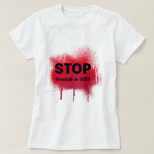 Stop Genocide In Gaza Gaza Genocide T-Shirt