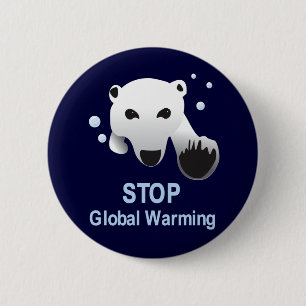 Stop Global Warming button