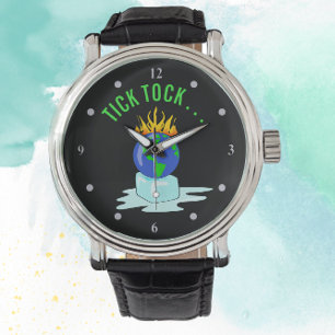 Stop Global Warming Climate Change Tick Tock... Watch