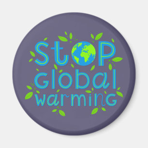 Stop Global Warming Magnet