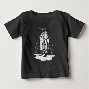 Stop Global Warming Save the Sea Animals Custom Baby T-Shirt