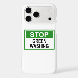 Stop Greenwashing Sign