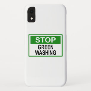 Stop Greenwashing Sign Case-Mate iPhone Case