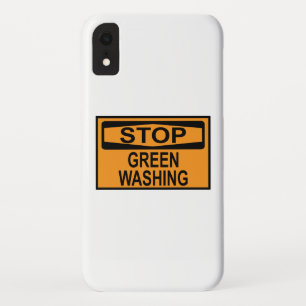Stop Greenwashing Sign Case-Mate iPhone Case