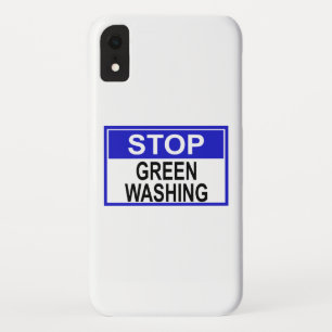 Stop Greenwashing Sign Case-Mate iPhone Case