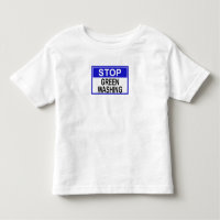 Stop Greenwashing Sign