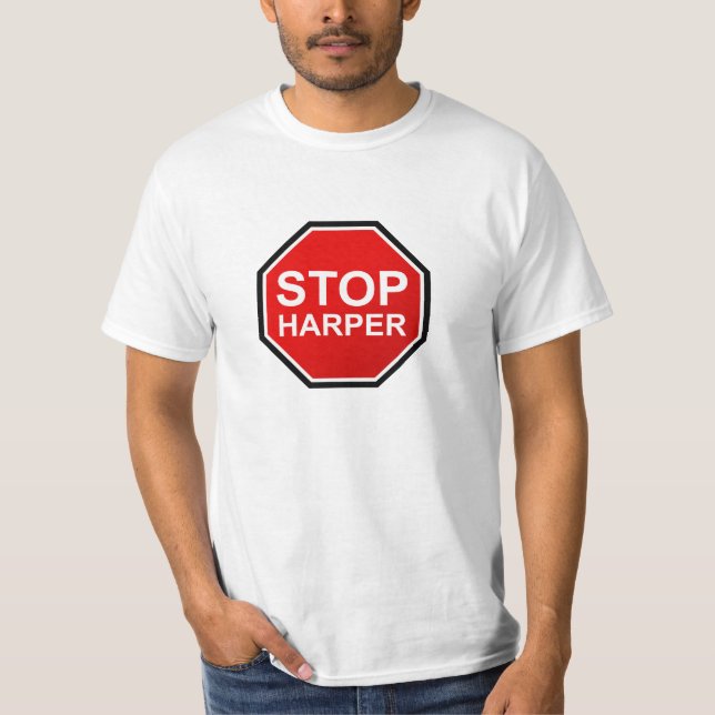 Stop Harper T-Shirt (Front)