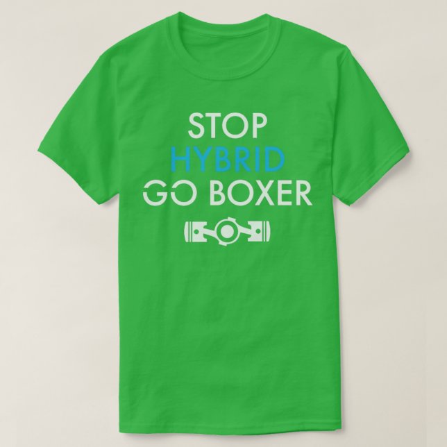 Stop Hybrid Go Boxer Light  T-Shirt (Design Front)