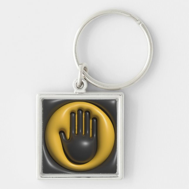 Stop it! key ring (Front)