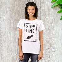 Stop Line Road Sign