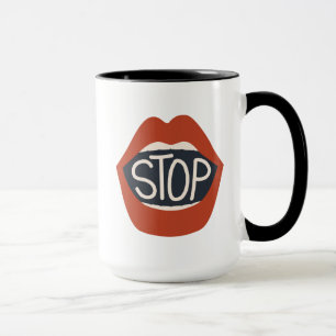 Stop Lips Mug