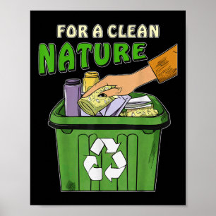 Stop Littering Nature Protection Environmental Pro Poster