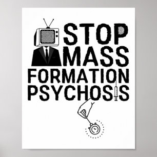 Stop M Formation Psychosis Anti Vax Psychology  Poster