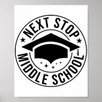 Stop Middle School Elementary School Graduation Ki